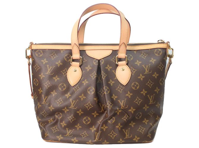 LOUIS VUITTON Borsa Tote Monogram Palermo PM, Marrone, Donna - vista 3