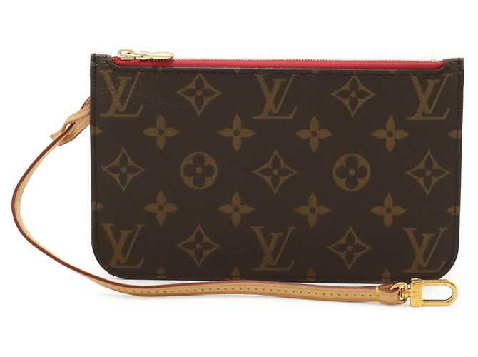 LOUIS VUITTON Monogram Neverfull PM Pouch, Multi-Pouch, Pivoine, Multicolore - vista 2
