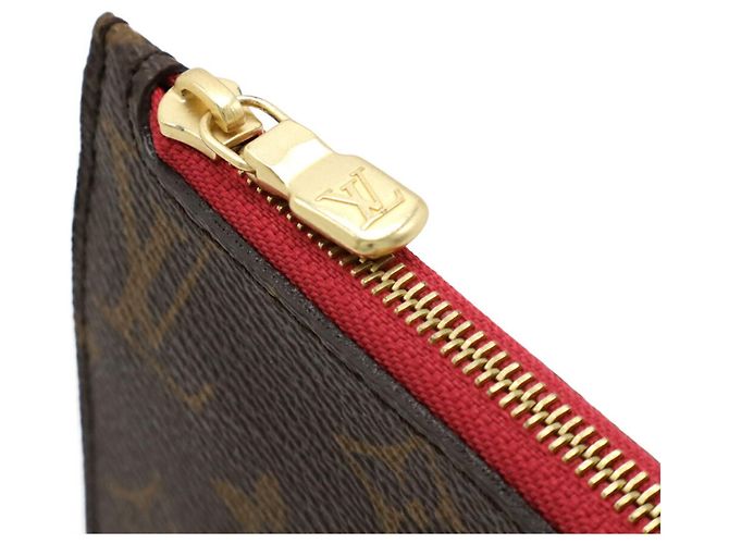 LOUIS VUITTON Monogram Neverfull PM Pouch, Multi-Pouch, Pivoine, Multicolore - vista 6