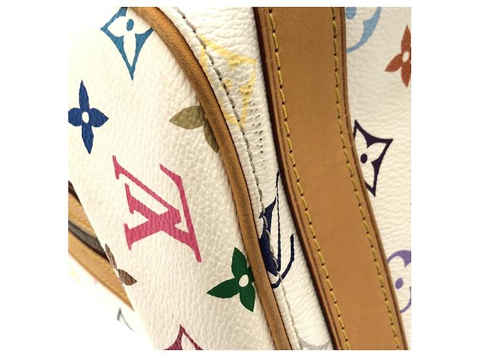 Louis Vuitton Multicolor Priscilla Handtasche Weiß - Ansicht 3