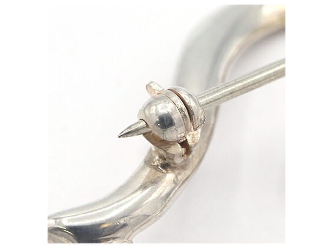 Broche Doble Hoja Tiffany & Co., Plata Esterlina, Pin Mujer. - vista 3