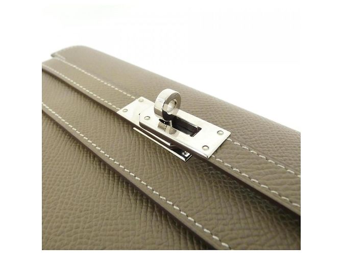 Hermès Kelly Classic Geldbörse Braun - Ansicht 3