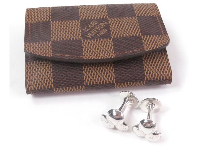 LOUIS VUITTON Gemelli Bouquet Clou, Argento, con Scatola, Peso ., Uomo. - vista 2