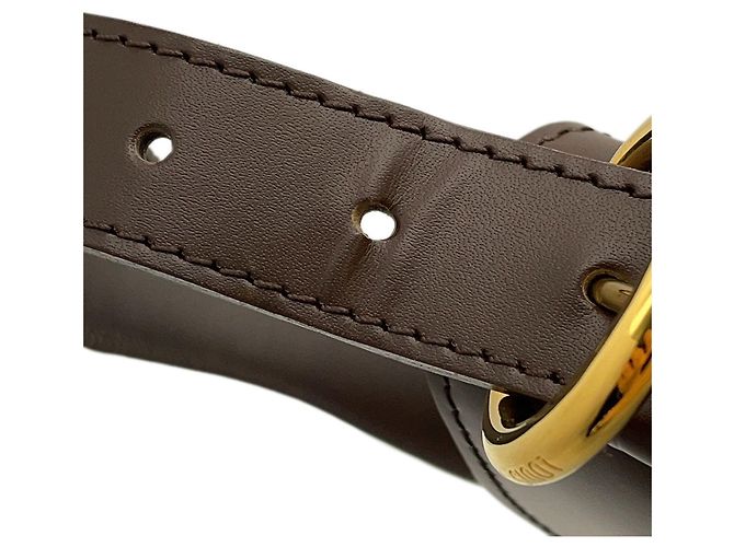 Borsa a Spalla Louis Vuitton Damier Ebene Sistina MM per Donne Marrone - vista 14