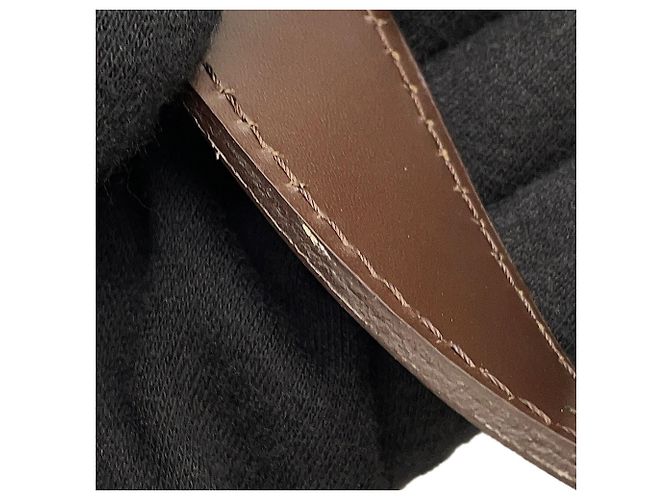 Borsa a Spalla Louis Vuitton Damier Ebene Sistina MM per Donne Marrone - vista 15
