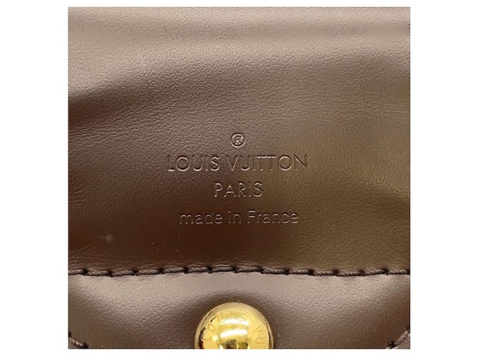 Borsa a Spalla Louis Vuitton Damier Ebene Sistina MM per Donne Marrone - vista 16