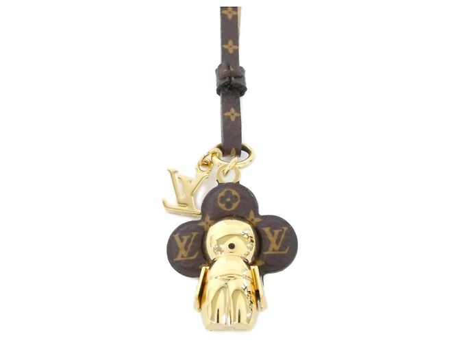 Charm Accessorio Monogram Louis Vuitton Mini Vivienne Marrone - vista 3