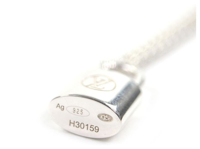 Collana a catena con pendente Lockit LOUIS VUITTON, Argento, Peso ., Donna - vista 5