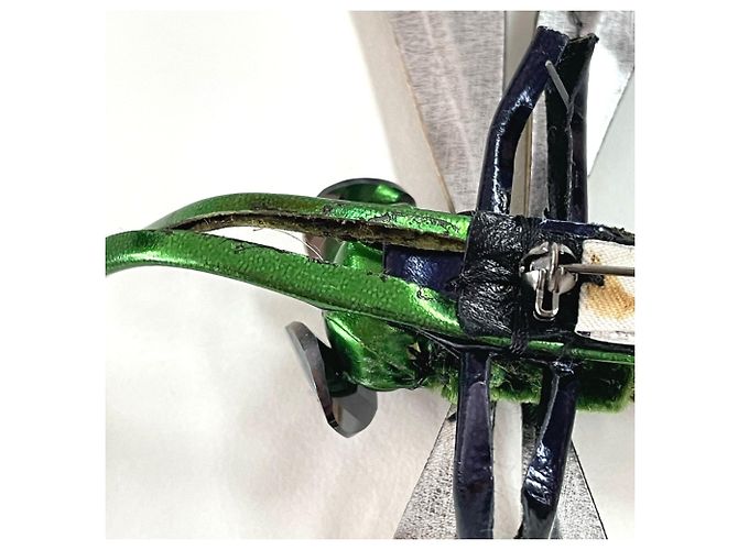 Broche Accessoires Libellule Miu Miu Vert x Rose - vue 10