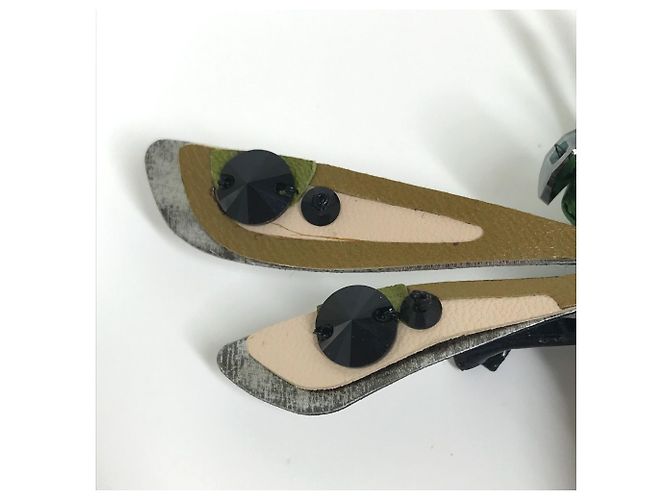 Broche Accessoires Libellule Miu Miu Vert x Rose - vue 6