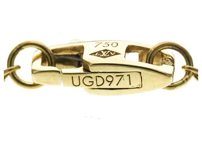 Collar Péndulo Empreinte Louis Vuitton Oro Amarillo () Sin Piedra Moda Hombre,Mujer Collar Péndulo (Oro) Dorado - vista 6