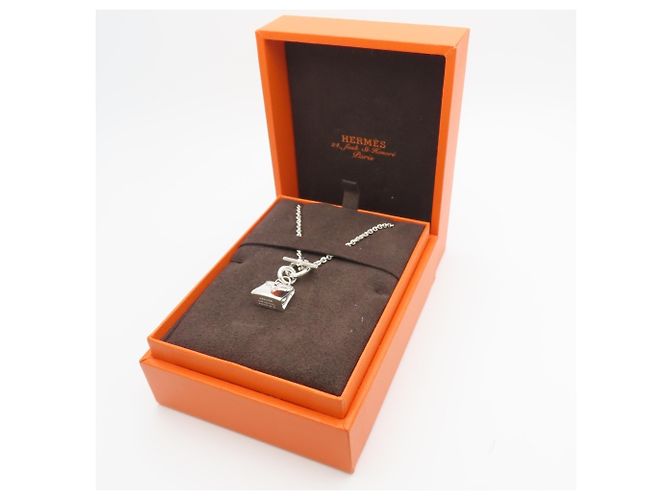 Hermès Hermes Kelly Silber Damenamulett (Silber) - Ansicht 9