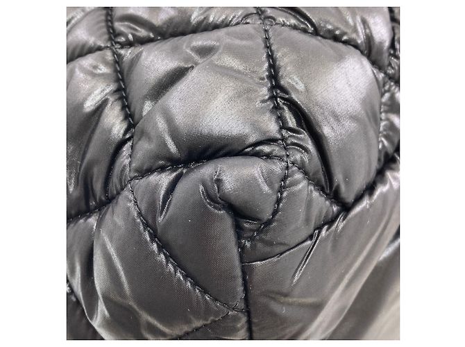 Borsa tote Chanel Coco Cocoon con hardware argentato, materiale in nylon, da donna. Nero - vista 22