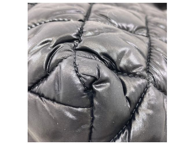 Borsa tote Chanel Coco Cocoon con hardware argentato, materiale in nylon, da donna. Nero - vista 23