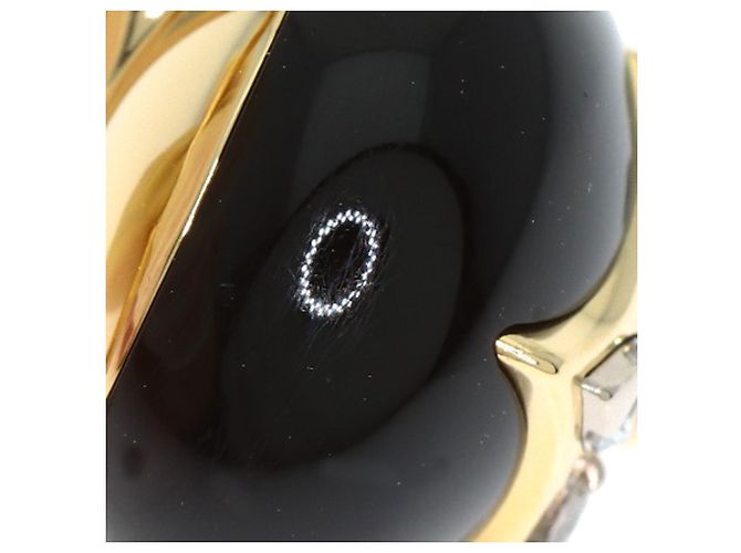 Anello Louis Vuitton Blossom Onyx Diamond in Oro Giallo per Donne - vista 8