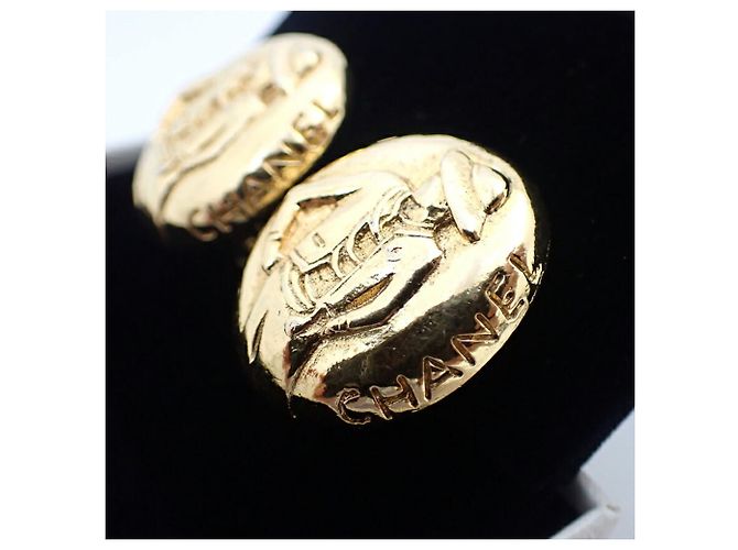 Orecchini placcati in oro Mademoiselle di CHANEL - D'oro - vista 7