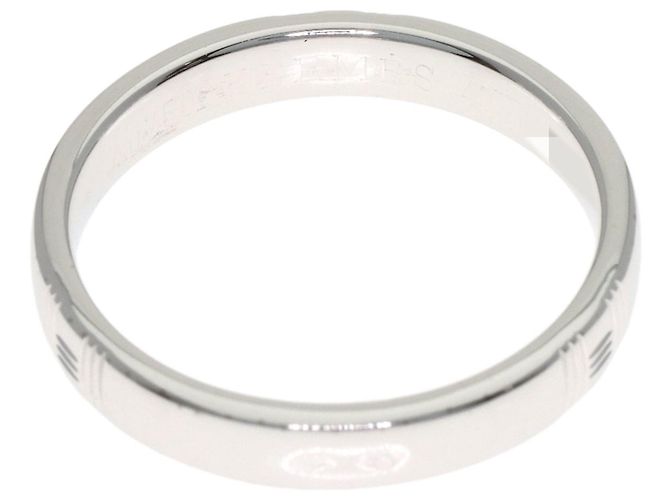 Hermès Anello Alleanza Kelly #, Oro Bianco, Donna - vista 4