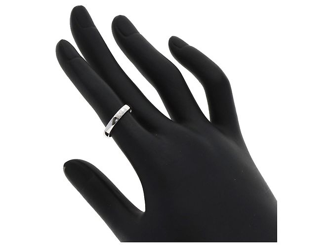 Hermès Anello Alleanza Kelly #, Oro Bianco, Donna - vista 6