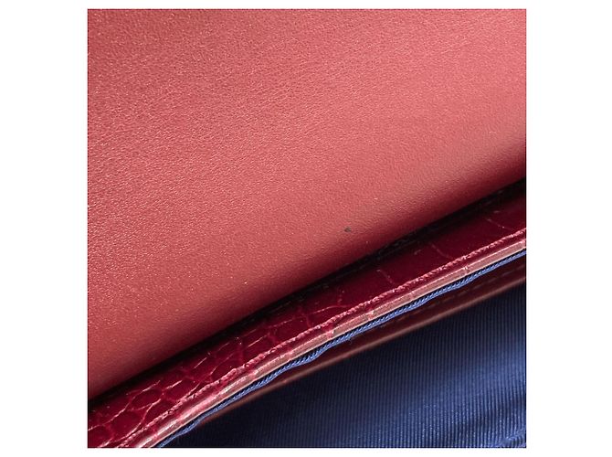 Borsa a spalla in pelle embossata Longchamp per donne, con design di Kate Moss. - vista 10