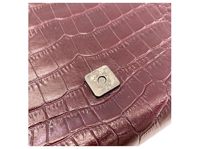 Borsa a spalla in pelle embossata Longchamp per donne, con design di Kate Moss. - vista 12
