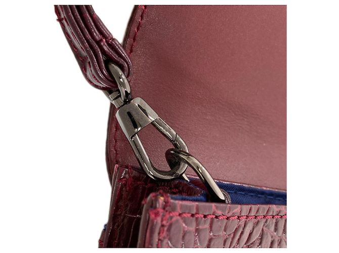Borsa a spalla in pelle embossata Longchamp per donne, con design di Kate Moss. - vista 18