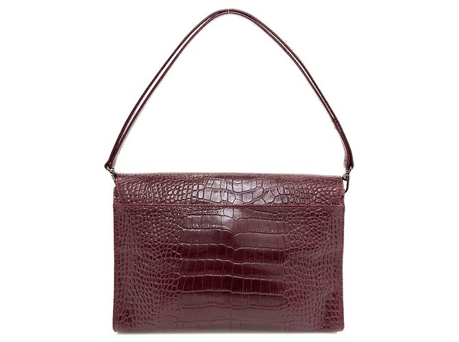 Borsa a spalla in pelle embossata Longchamp per donne, con design di Kate Moss. - vista 2