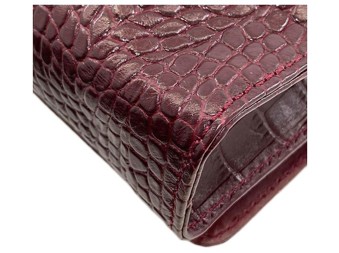 Borsa a spalla in pelle embossata Longchamp per donne, con design di Kate Moss. - vista 22