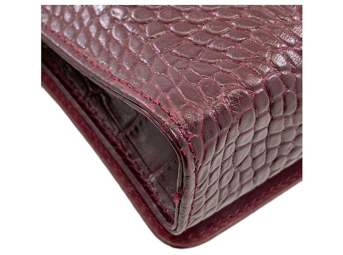 Borsa a spalla in pelle embossata Longchamp per donne, con design di Kate Moss. - vista 23
