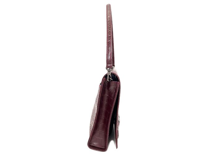 Borsa a spalla in pelle embossata Longchamp per donne, con design di Kate Moss. - vista 3