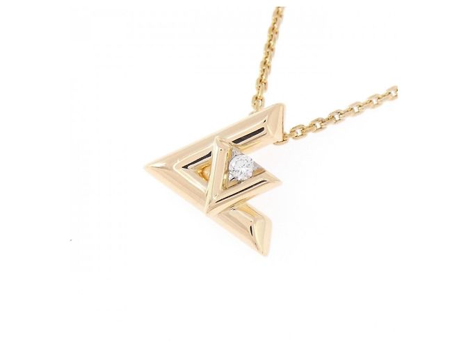 Collar Louis Vuitton Vault One PM Amarillo - vista 3