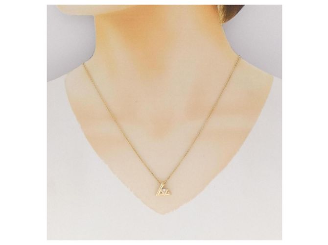 Collar Louis Vuitton Vault One PM Amarillo - vista 6