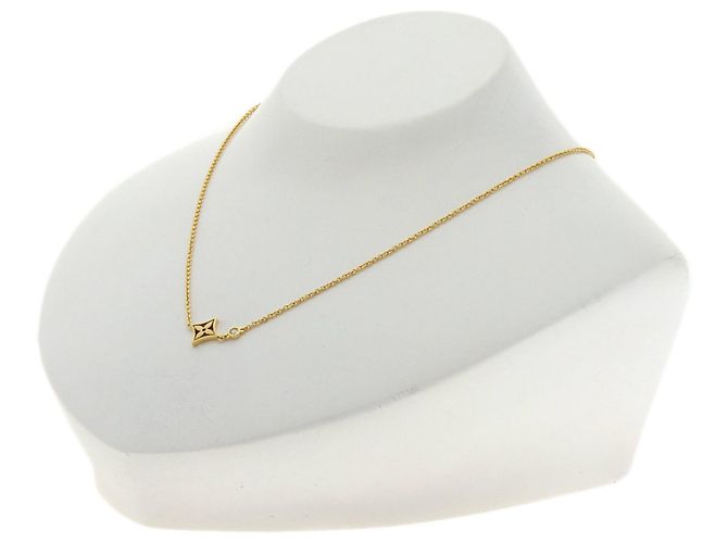 Collar Péndulo Idylle Monogram con Diamantes Louis Vuitton, Oro Amarillo, Mujer LOUIS VUITTON - vista 4
