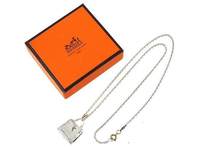 Hermès Pendente Collana Kelly Hermes SV Argento - vista 2