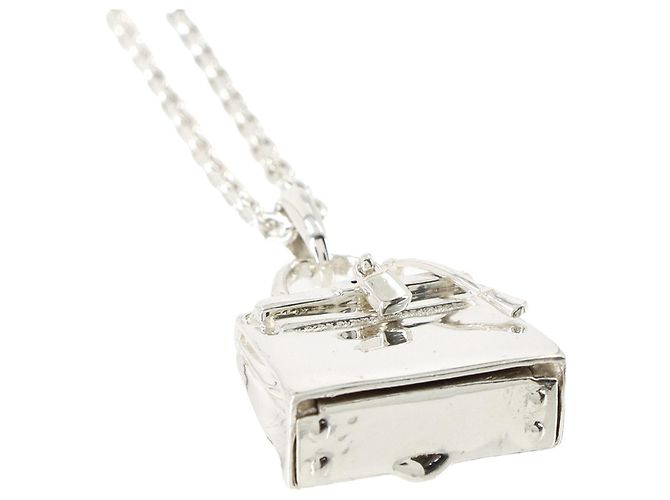 Hermès Pendente Collana Kelly Hermes SV Argento - vista 4