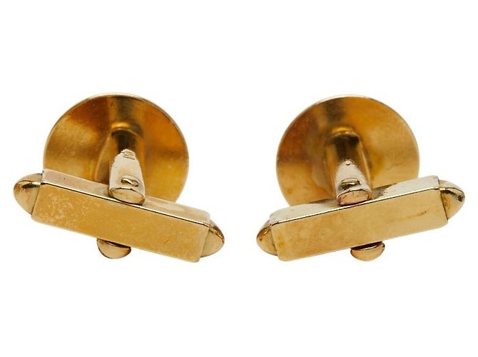 Gemelli Crew placcati in oro per uomo LOUIS VUITTON D'oro - vista 3