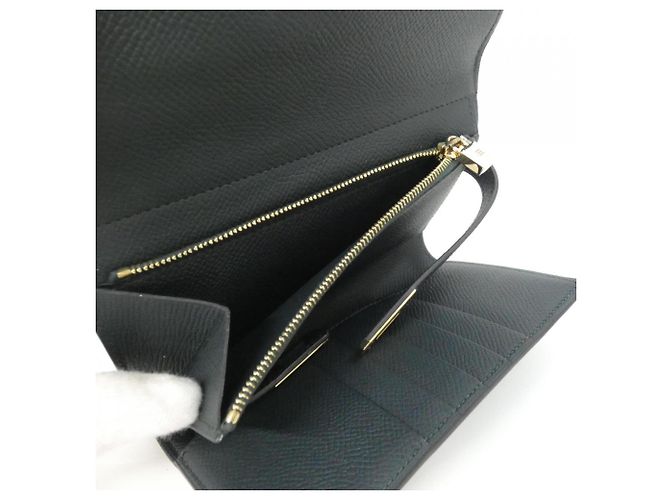 Cartera Medium Kelly Depriant de Hermès Verde - vista 7