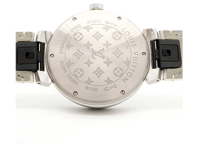 Orologio da uomo Louis Vuitton Tambour con quadrante bianco - vista 5