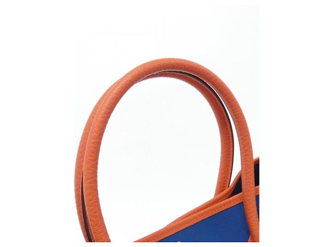 Borsa Garden Party di Hermès Blu - vista 6