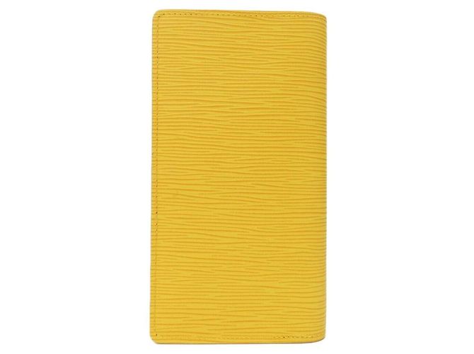 Cartera Brazza Epi Louis Vuitton Amarillo - vista 2