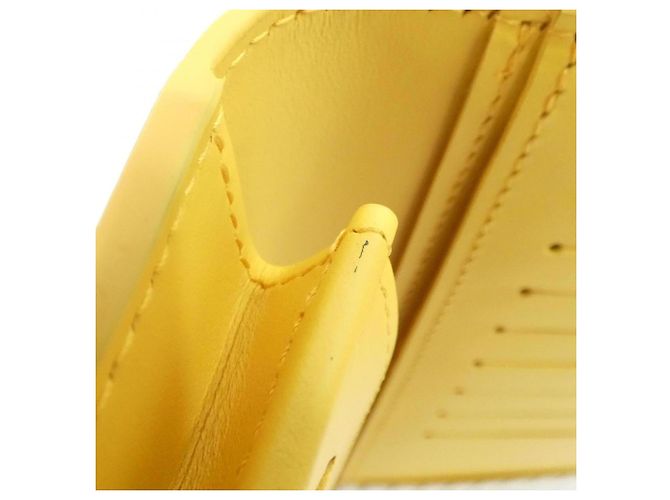 Cartera Brazza Epi Louis Vuitton Amarillo - vista 6