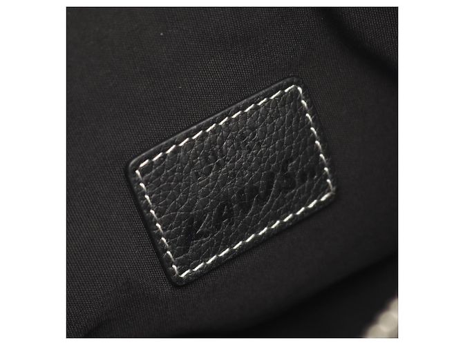 Borsa a vita in pelle Christian Dior × KAWS Saddle Bag per uomo - Nero - vista 4