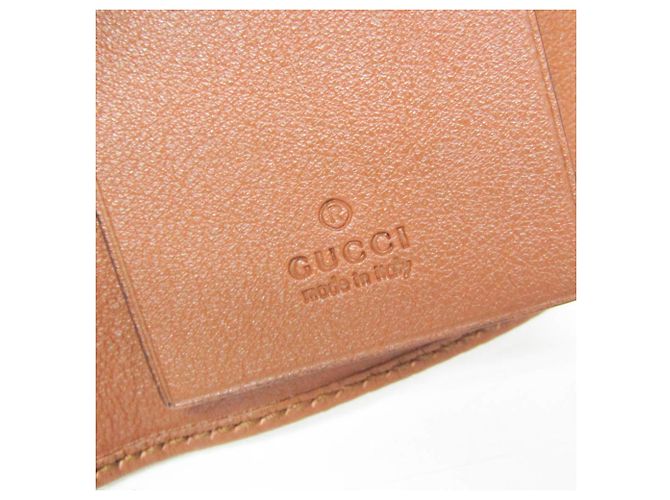 Portachiavi in pelle Gucci Bamboo Diana per donne - Marrone - vue 9