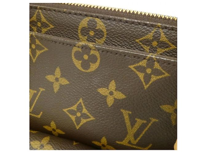 Borsa Louis Vuitton Monogram Multipli Cité Marrone - vista 6