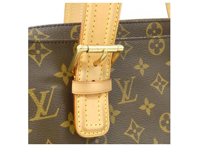 Borsa Louis Vuitton Monogram Multipli Cité Marrone - vista 8