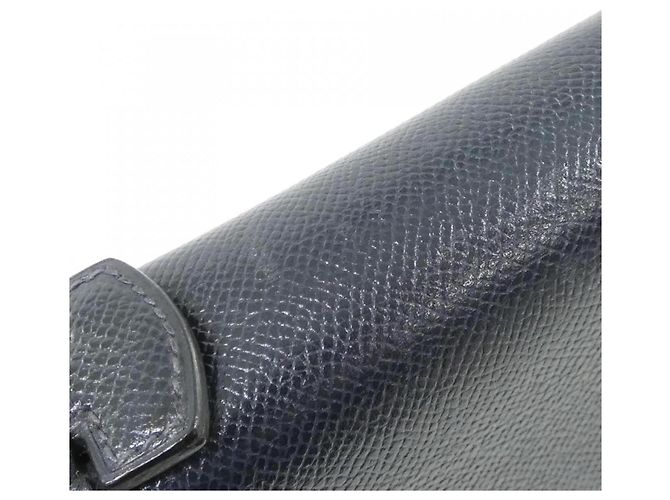 Borsa Hermès Kilius II Blu navy - vista 5