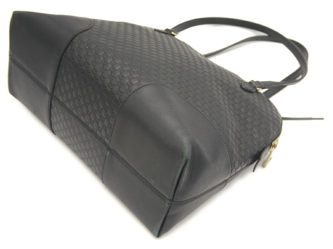 Borsa a mano/spalla Micro GG GUCCI Nero - vista 5