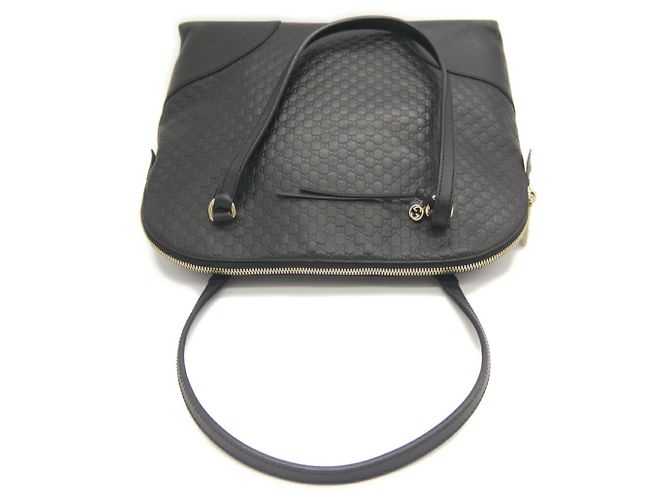 Borsa a mano/spalla Micro GG GUCCI Nero - vista 6
