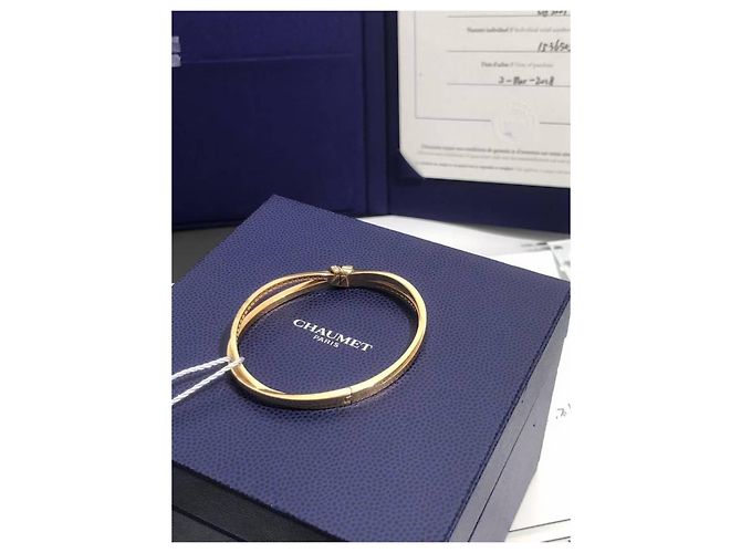 Bracciale Chaumet Soul Connection Lifelong Bond in oro rosa e diamanti D'oro - vista 3