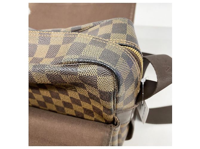 Borsa a Spalla Damier Naviglio Louis Vuitton N45255 Ebano Damier ebene - vista 12