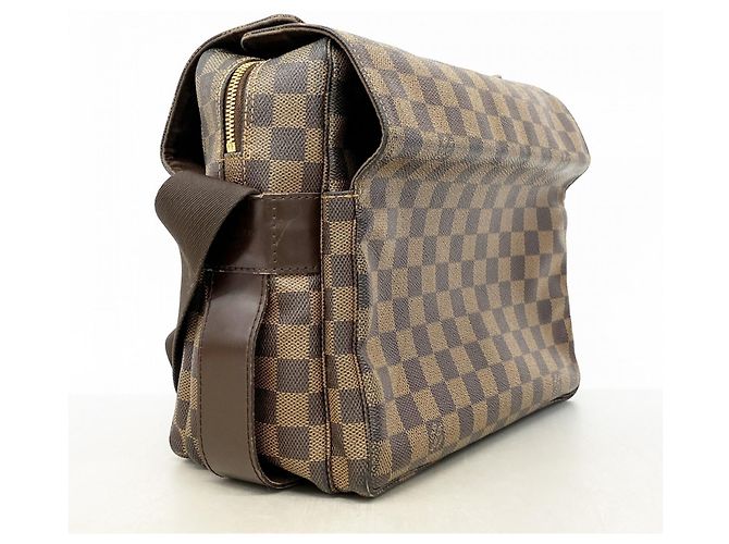 Borsa a Spalla Damier Naviglio Louis Vuitton N45255 Ebano Damier ebene - vista 2